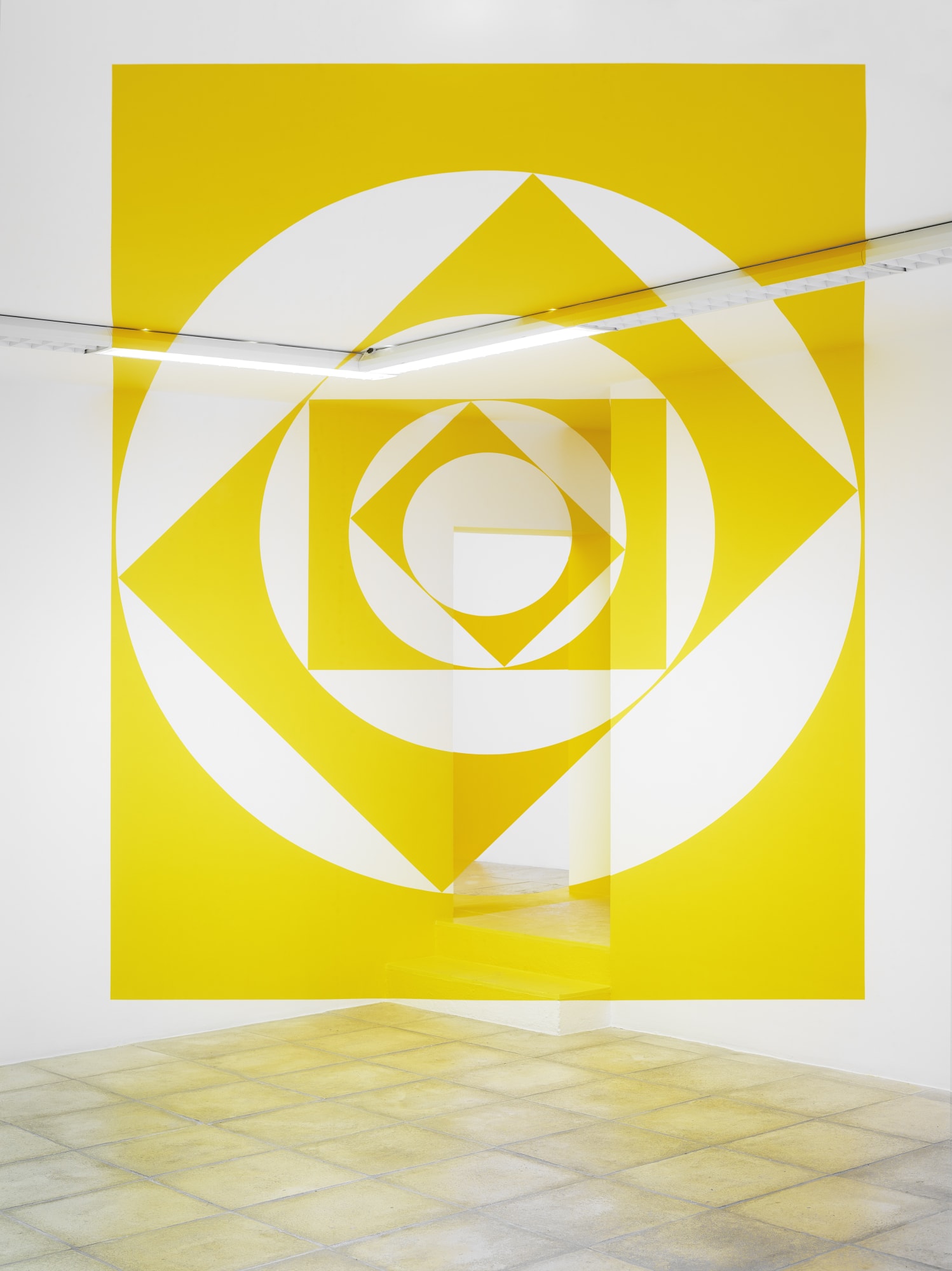 Correspodances amicales Cécile BART, François MORELLET, Felice VARINI, Michel VERJUX Galerie Catherine Issert ©François Fernandez Saint Paul de Vence 2017