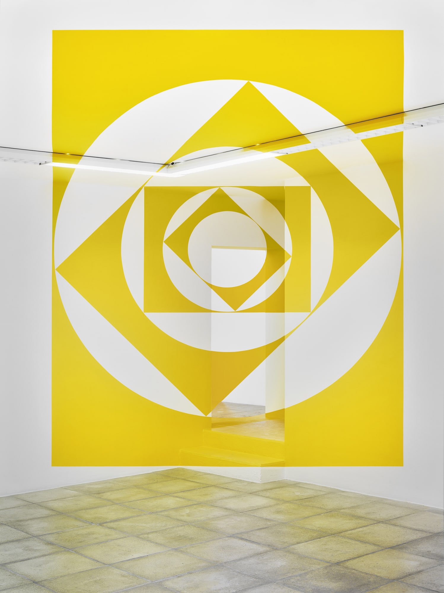 Correspodances amicales Cécile BART, François MORELLET, Felice VARINI, Michel VERJUX Galerie Catherine Issert ©François Fernandez Saint Paul de Vence 2017