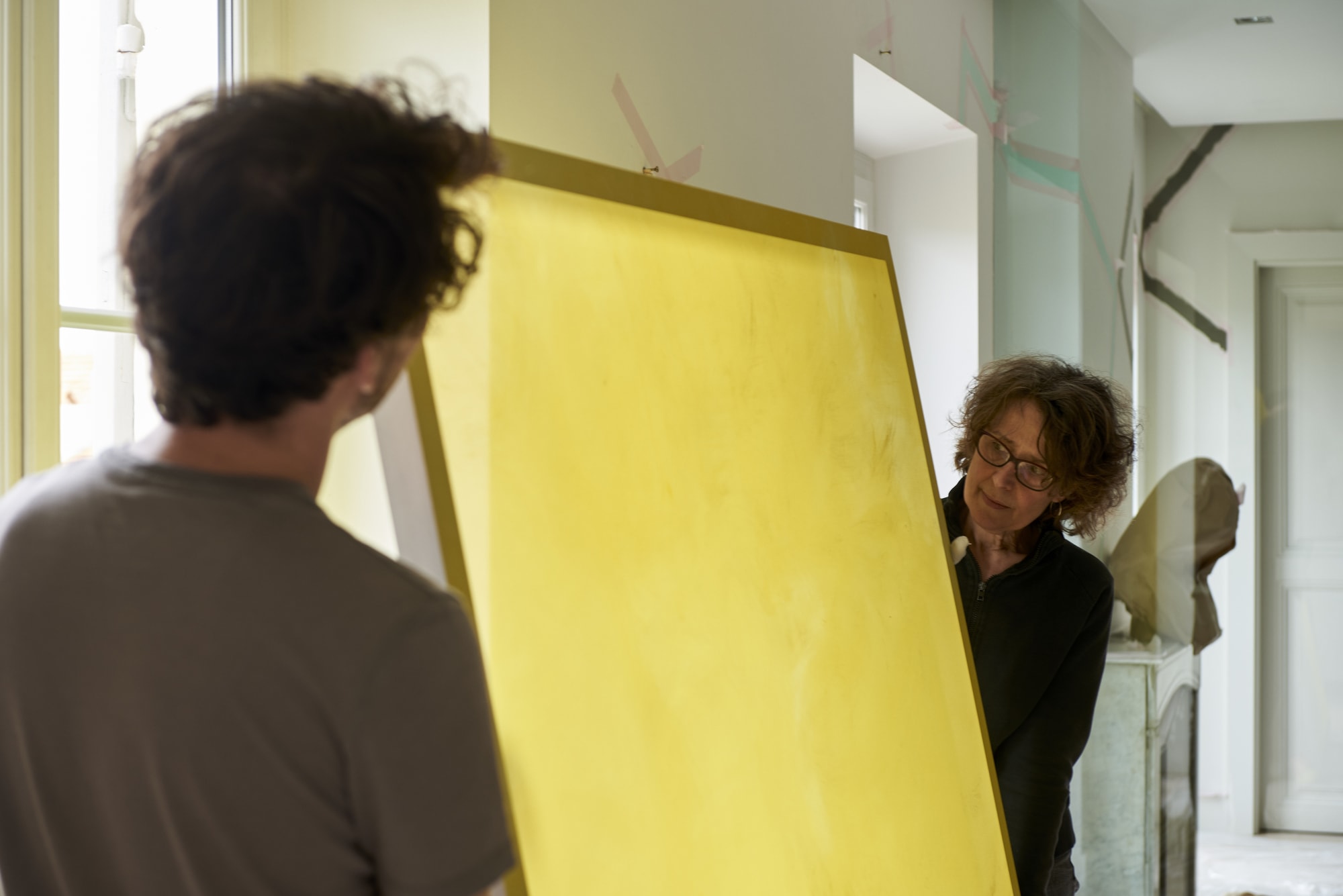 Cécile BART Lumière Aléatoire Bruits de couloir 2019 Galerie Catherine Issert © Anthonny Lanneretonne