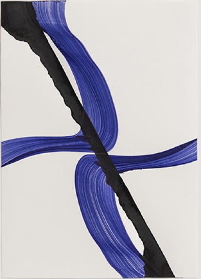 Thomas MÜLLER Sans titre 2019 stylo à bille et encre de Chine sur papier 29,7 x 21 cm