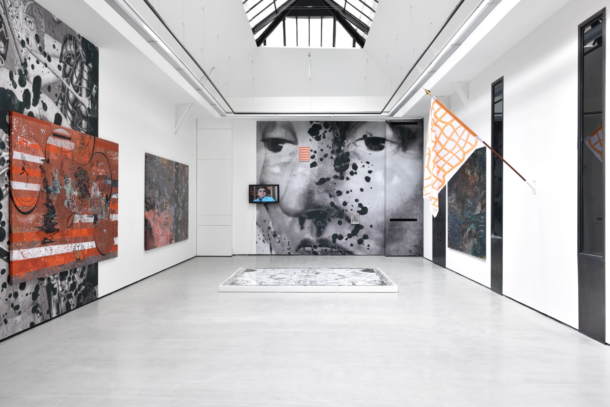 Hélène Delprat Moi qui adore Barnett Newman, on peut dire qu'on est loin ! 09.09-21.10.2017