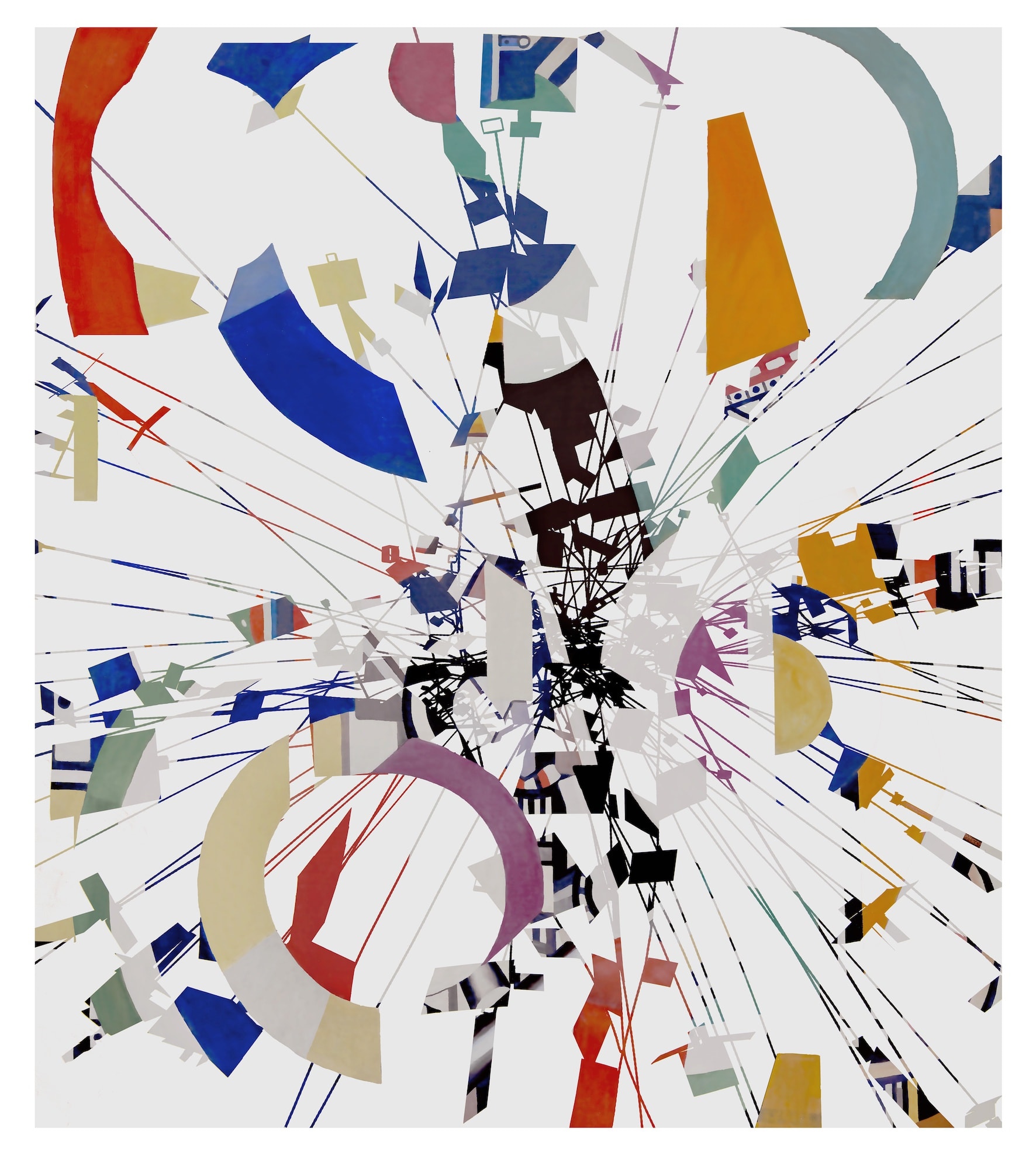 Stéphane Couturier Série "Les nouveaux Constructeurs" Lanzarote #1, 2020 Cibachrome 60 x 52.5 cm 23 31/50 x 20 47/100 in Edition of 2 (#1/2)