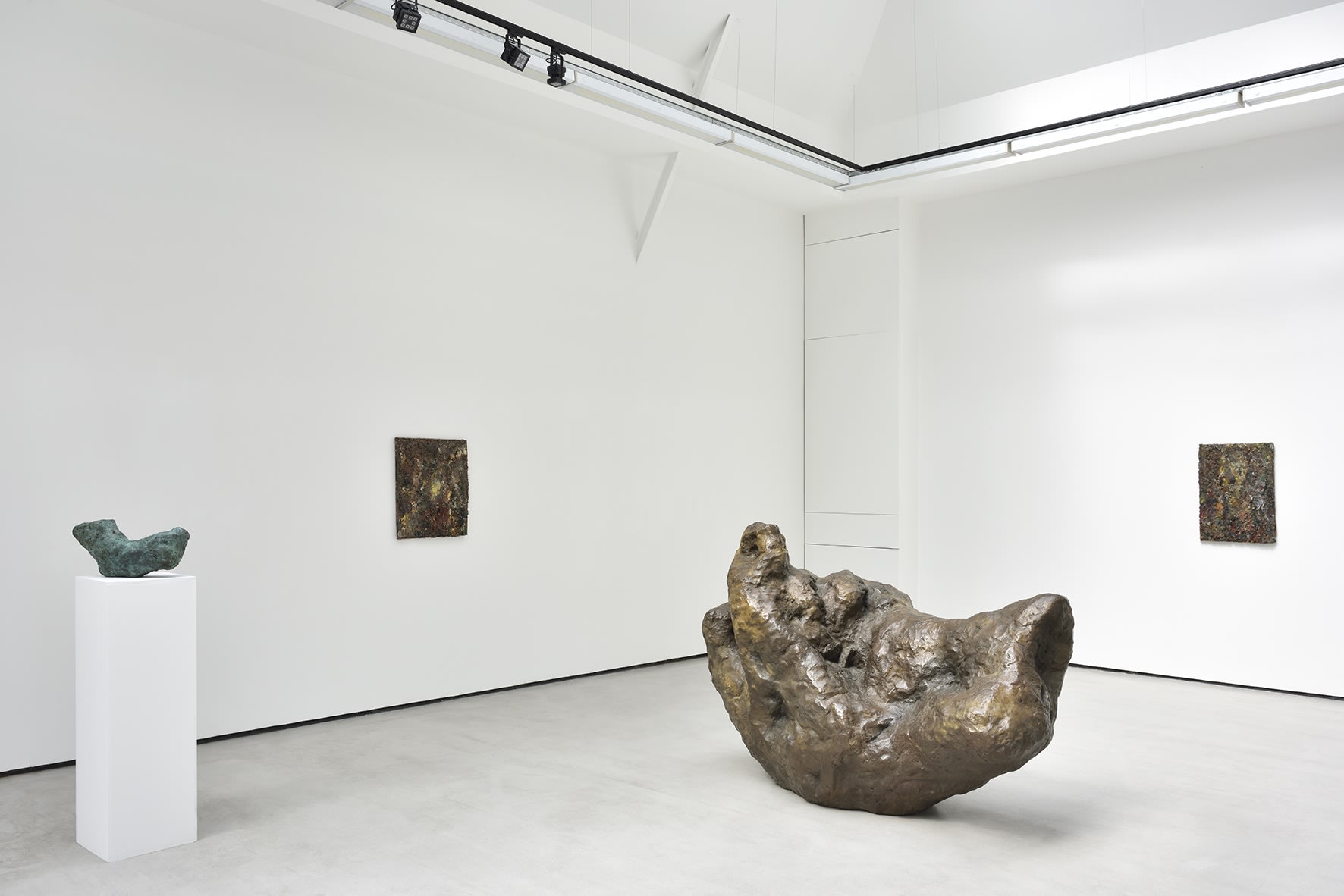 "Eugène LEROY / William TUCKER: ou l'incarnation du voir. © Photo: Rebecca Fanuele.