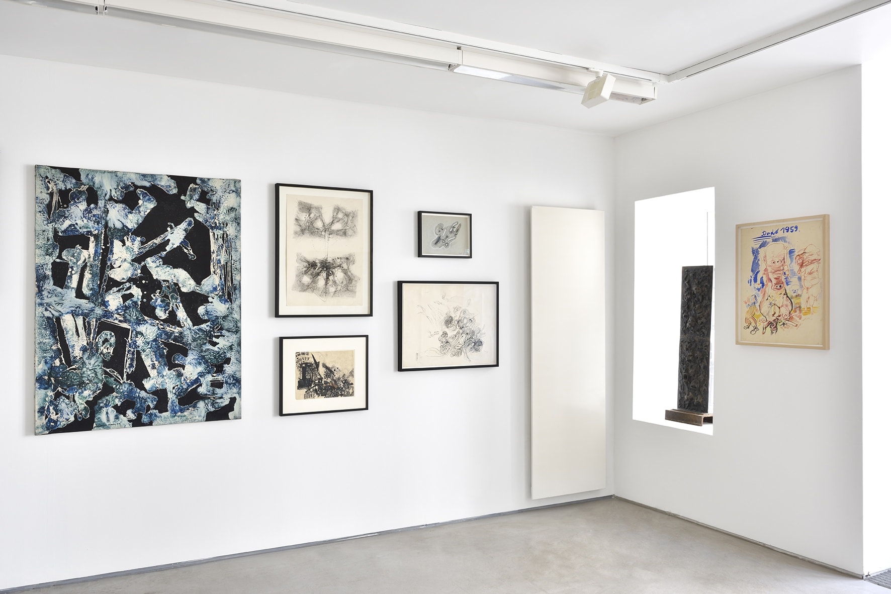 "Daniel CORDIER: La peinture est un secret". © Photo: Rebecca Fanuele.