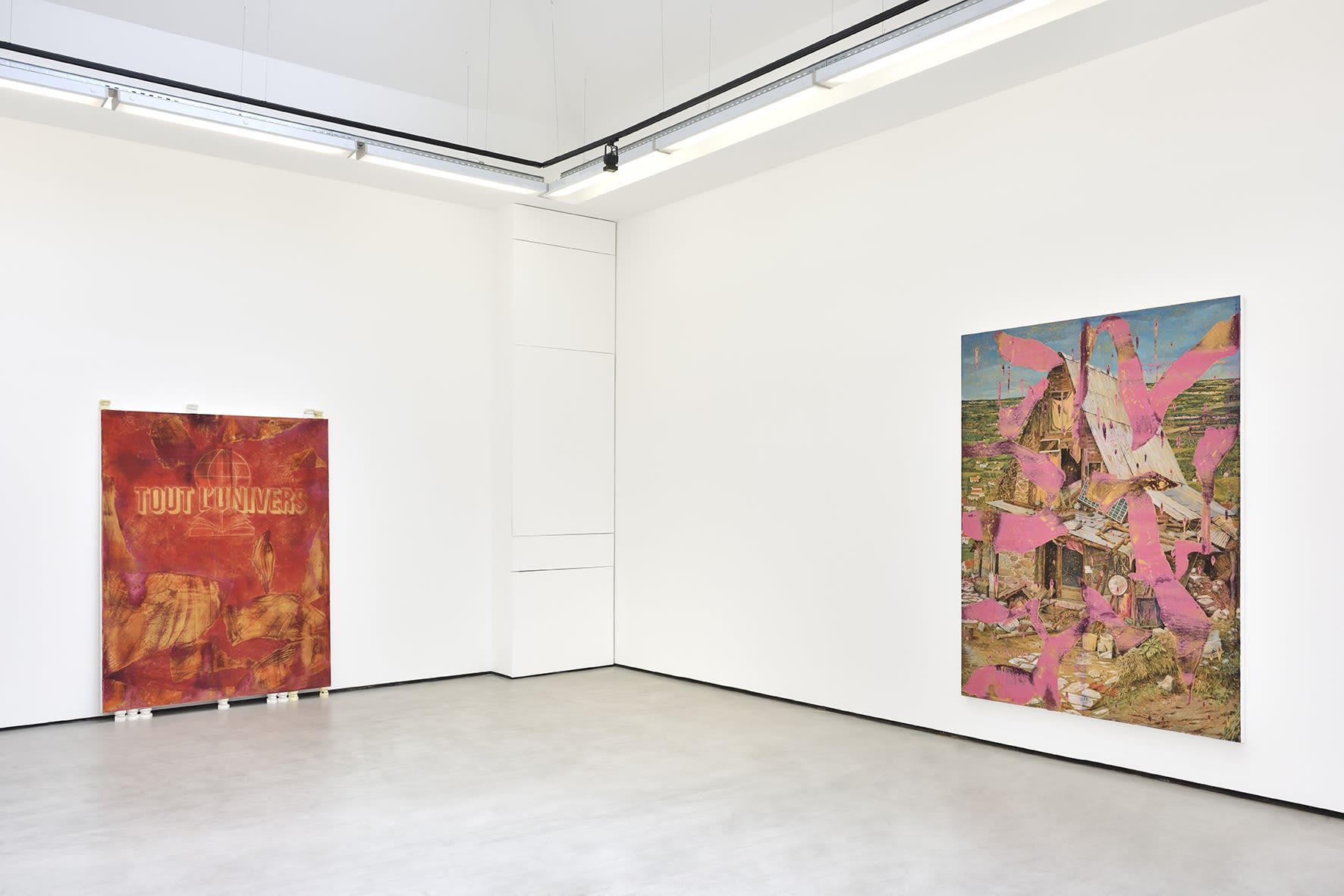 Vue de l'exposition "Bêtaverse", de Julien des Monstiers. © Photo: Rebecca Fanuele.