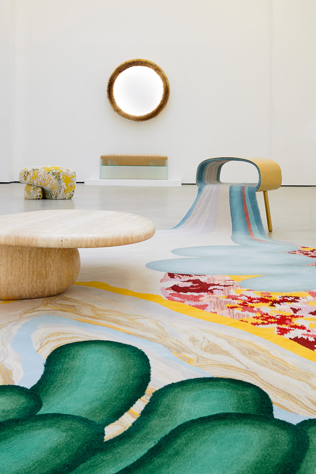 Vue de l'exposition de Bina Baitel "Unusual Objects", 2023 Photo © Nora Hegedus