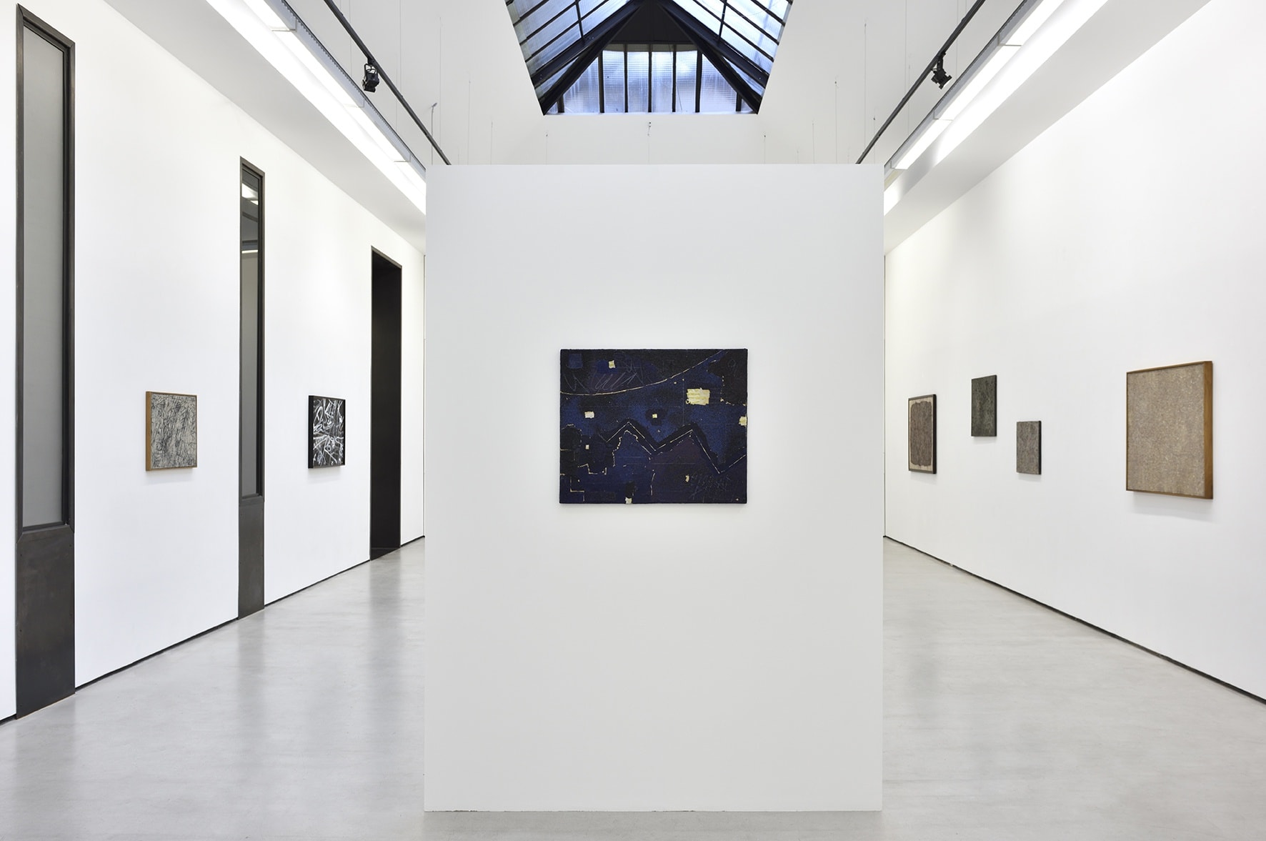 Vue de l'exposition " Georges NOËL - Jean DUBUFFET ", Galerie Christophe Gaillard, Paris, 2024. © Photo : Rebecca Fanuele.