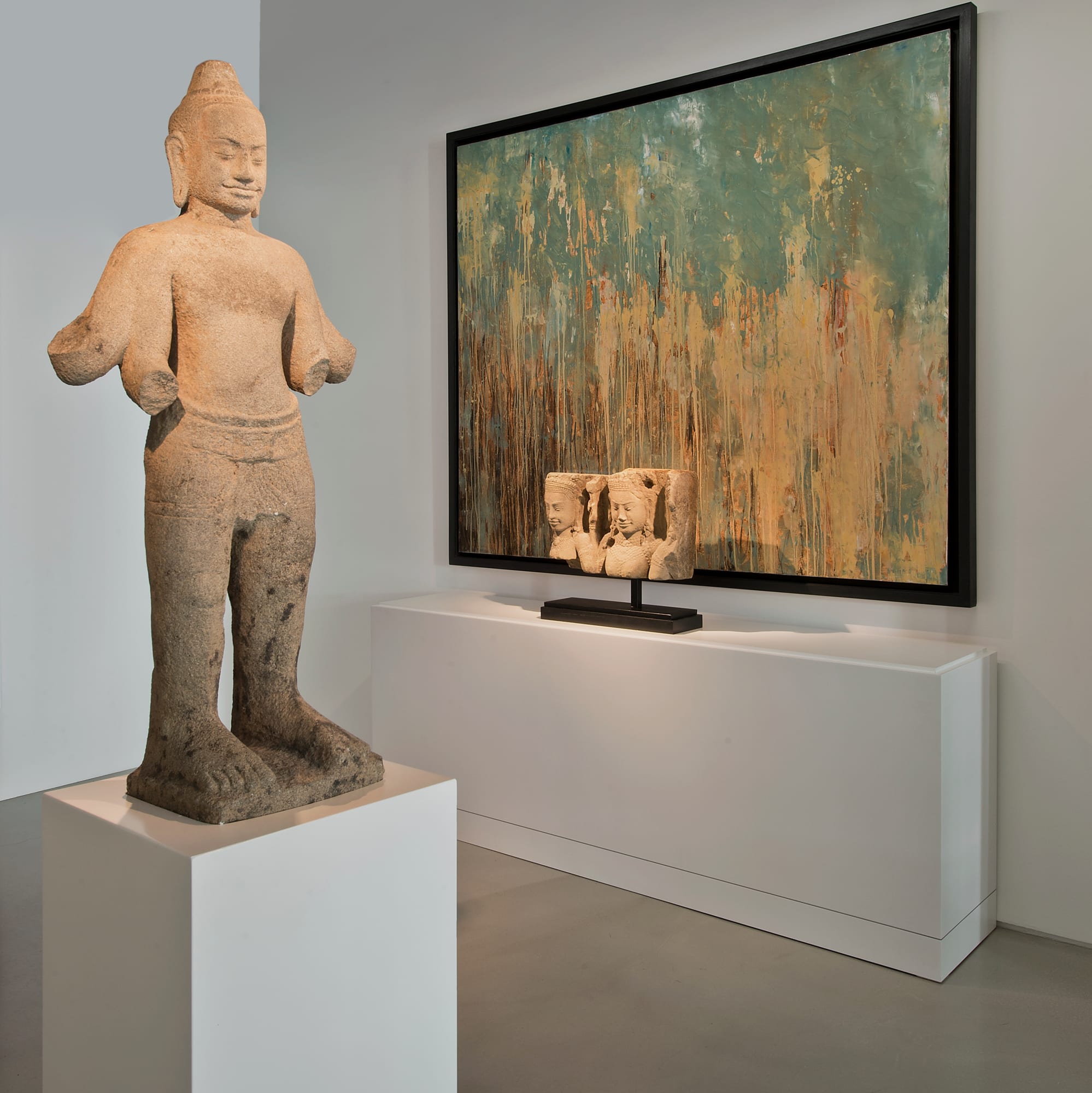 Sudaporn Teja and Khmer Sculpture