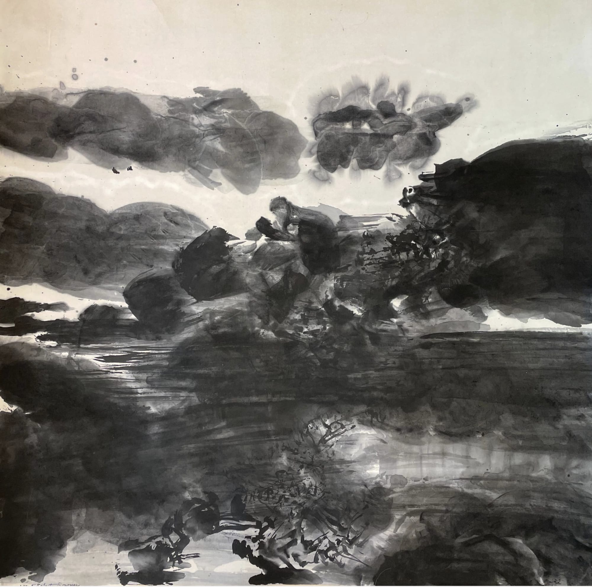 Zao Wou-Ki 趙無極 Untitled, 1978