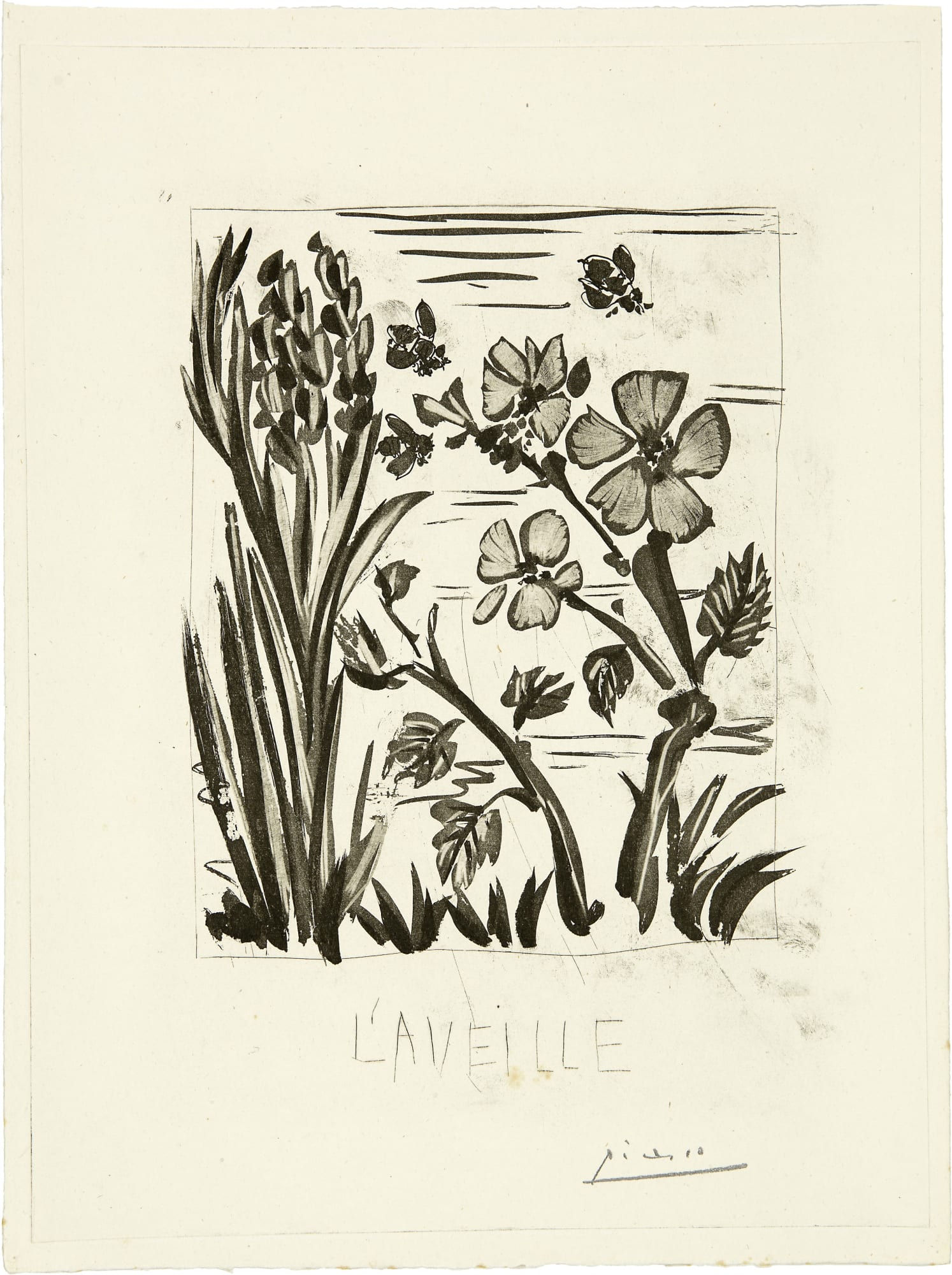 Pablo Picasso, L'aveille, 1936-42
