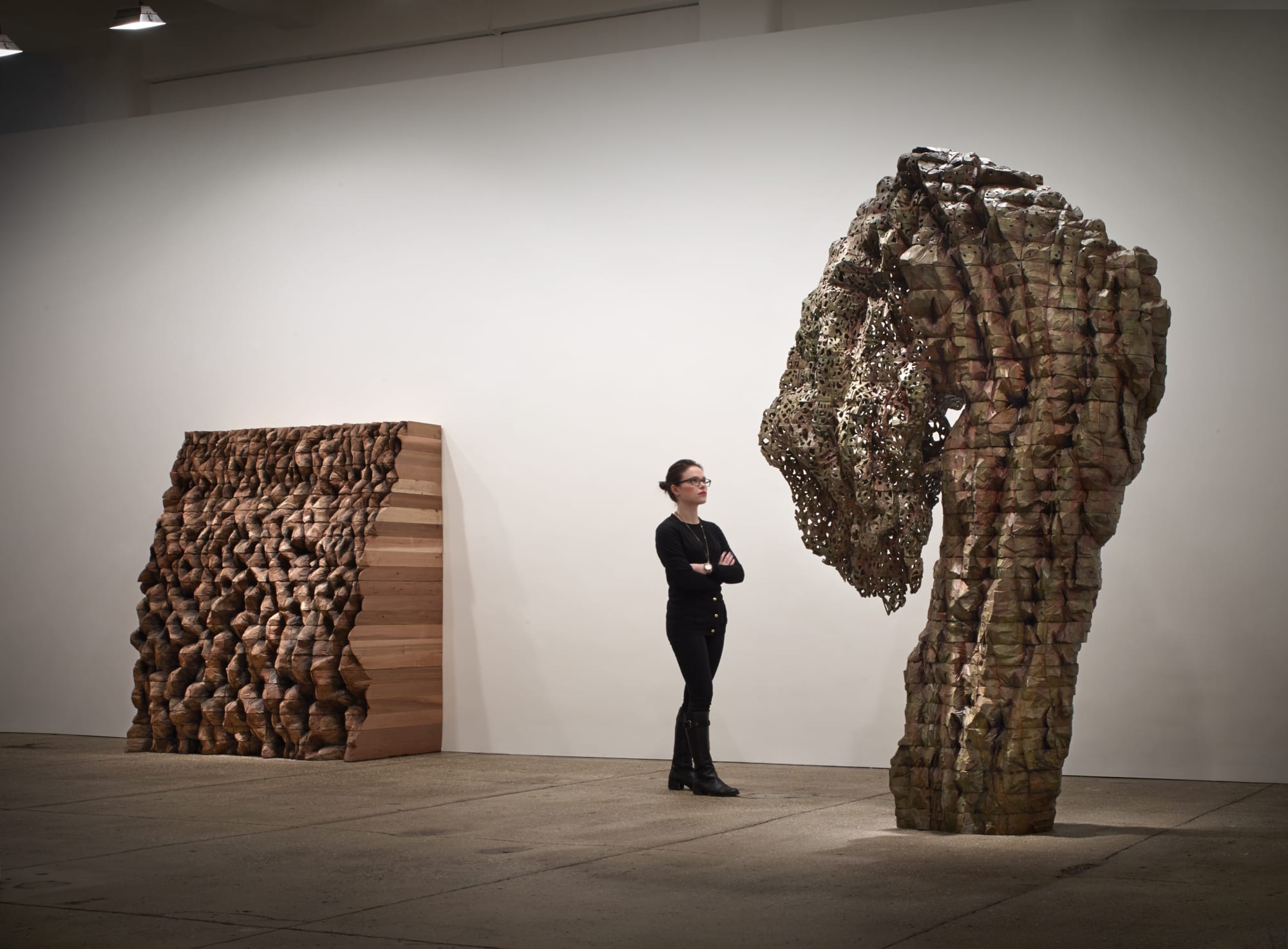 Ursula von Rydingsvard: Permeated Shield