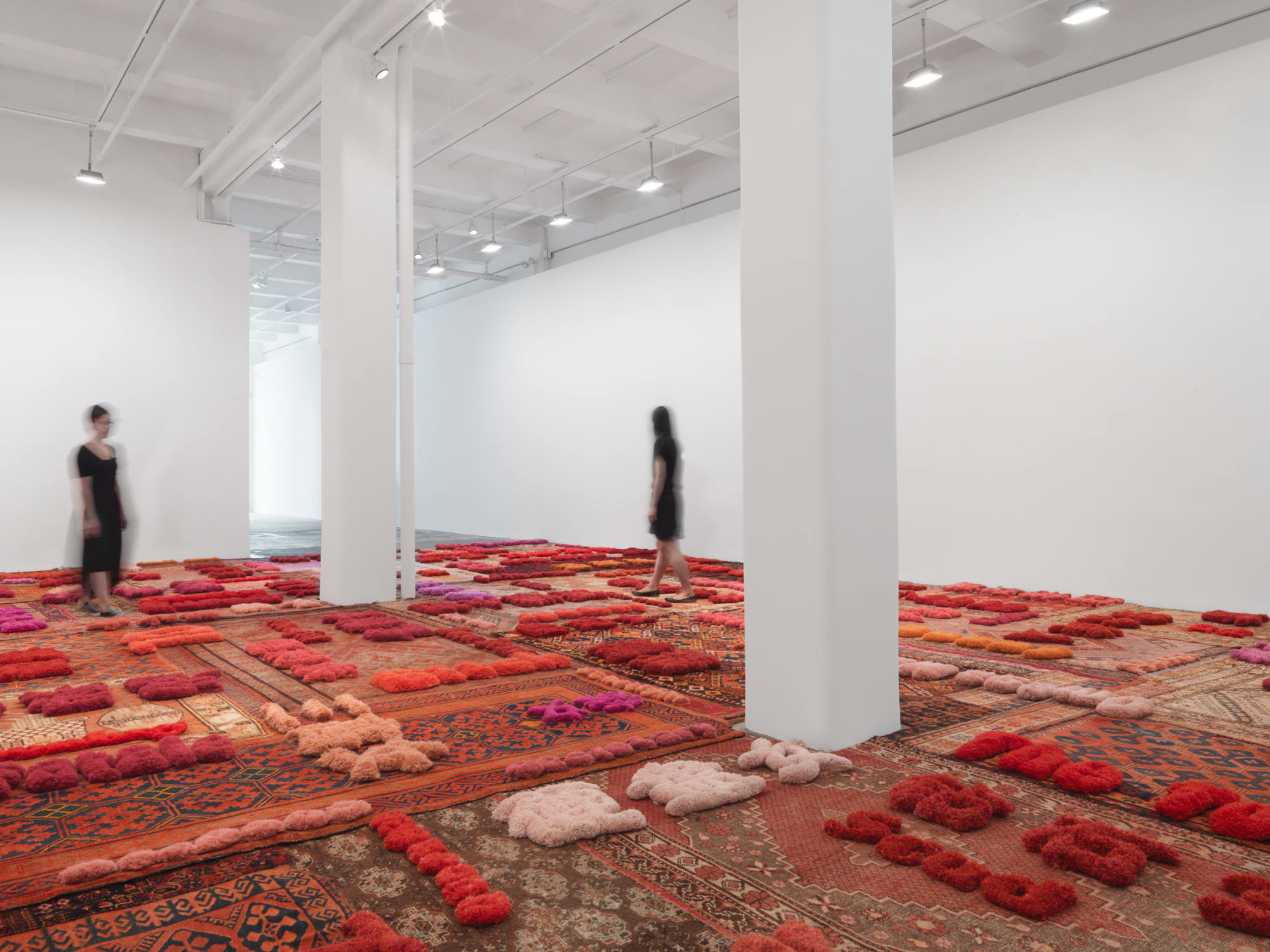 Lin Tianmiao: Protruding Patterns