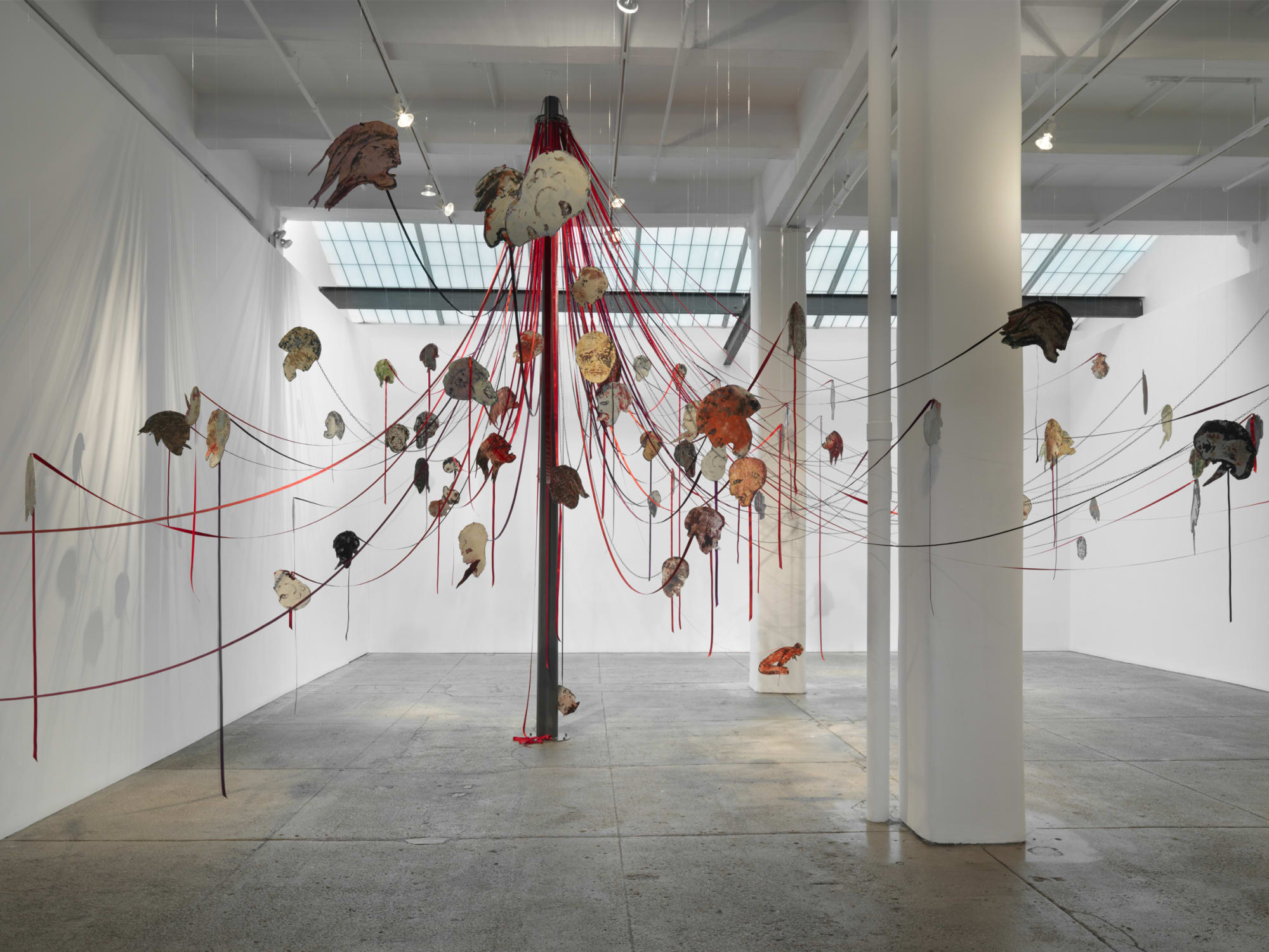 Nancy Spero, Maypole: Take No Prisoners