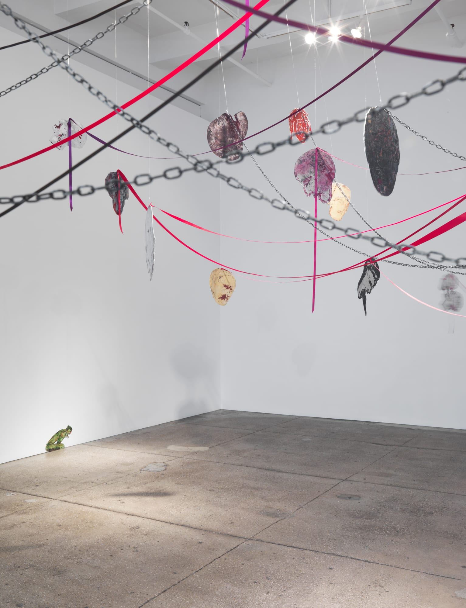 Nancy Spero, Maypole: Take No Prisoners