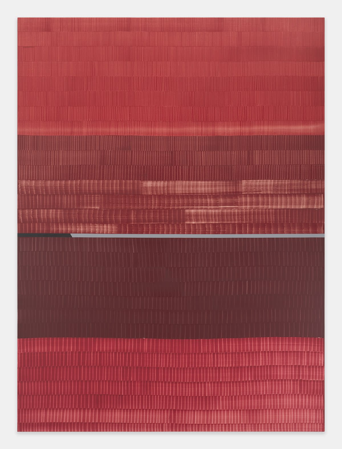 Juan Uslé Soñe que revelabas (Yuan), 2022 Signed, titled, and dated on reverse Vinyl, dispersion, and dry pigment on canvas 107 x 80 in (271.8 x 203.2 cm) (GL15713)