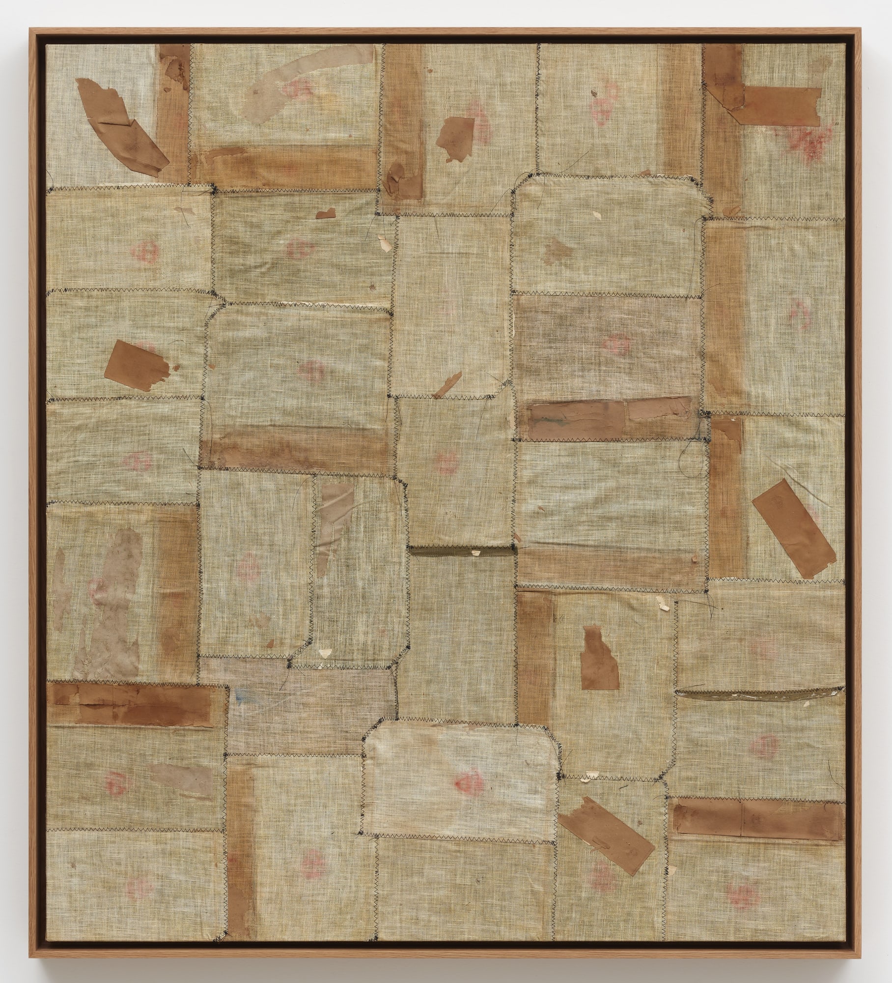 Samuel Levi Jones Elite Compilation, 2022 Deconstructed Harvard Classics books on canvas 45 x 40 in (114.3 x 127 cm) Framed: 46 ¾ x 41 ¾ x 3 ½ in (118.7 x 106 x 8.9 cm) (GL15698)