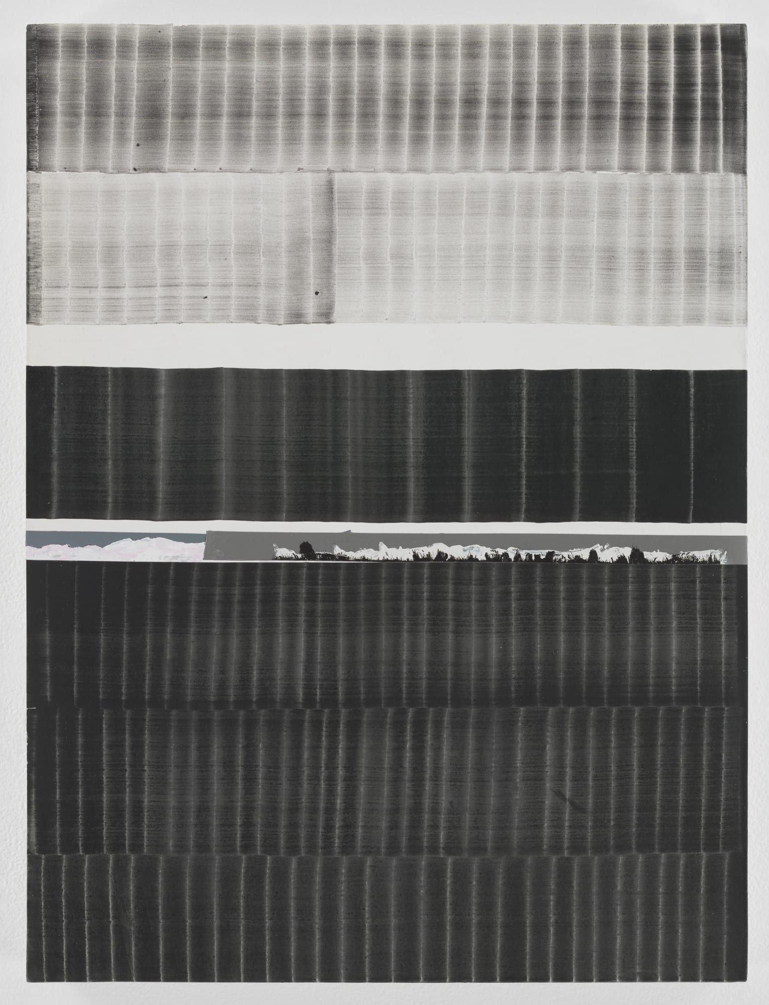 Juan Uslé Lejania, 2021 Signed, titled, and dated on reverse Vinyl, dispersion, and dry pigment on canvas laid on board 24 1/8 x 18 1/8 in (61 x 46 cm) (GL14958) Over a four-decade career, Uslé has established a distinctive pictorial grammar; gestural brushstrokes systematically applied in tandem with his heartbeat to convey a poetic-fluid landscape. “Uslé gives us light, color, and a sense of time passing. He shows us a pulverized, porous world—a state of suspended disintegration… Uslé’s paintings invite us to return to a silence interrupted only by our beating hearts,” writes poet and critic, John Yau. Juan Uslé is widely recognized for vivid paintings and works on paper that engage the viewer with entrancing rhythmic patterns. These patterns are composed of systematic brushstrokes that exist in a dual state: embracing repetition while practicing singularity. Sourcing inspiration from memories both lived and dreamt, these patterns can be evocative of the vibrations in bustling New York City; echo the fluidity of bodies of water; or serve as a transcript of real time through a filmstrip-like recording of the artist’s own heartbeat. In over forty years, Uslé has approached his medium, which includes painting and photography, through representational and abstract lenses. In more recent years, the use of light to generate emotion rather than volume has been a central focus for the artist. In March 2020, Uslé was announced the 13th winner of The Daniel and Florence Guerlain Drawing Prize. In 2002, he won Spain's National Award for Plastic Arts. Uslé has also participated in the Venice Biennale (2005); Documenta IX (1992); the Istanbul Biennial (1992); and the Bienal de São Paulo (1985). Solo museum exhibitions of the artist’s work have recently been presented at Kunstmuseum Bonn, Germany; Centro Galego de Arte Contemporánea, Santiago de Compostela, Spain; Fundacion Marcelino Botin, Santander, Spain; SMAK, Stedelijk Museum voor Actuale Kunst, Gante, Belgium; IMMA, Irish Museum of Modern Art, Dublin, Ireland; Museo Nacional Centro de Arte Reina Sofia, Madrid, Spain. Uslé’s work is included in public collections around the world including that of the Albright Knox Museum, Buffalo, New York; Museum of Fine Arts, Boston; Colección Arte Contemporáneo Fundación «la Caixa», Barcelona, Spain; IMMA, Irish Museum of Modern Art, Dublin; MACBA, Museu d’Art Contemporani, Barcelona, Spain; Musée National d’Art Moderne, Centre Pompidou, Paris, France; Musée d’Art Moderne, Luxembourg; Museo Guggenheim, Bilbao, Spain; Museo Nacional Centro de Arte Reina Sofía, Madrid, Spain; Museu Serralves, Porto, Portugal; SMAK, Stedelïjk Museum voor Actuele Kunst, Gante, Belgium; Tate Modern, London, UK. The artist was born in Santander, Spain, in 1954. He currently lives and works between New York City and Saro, Spain.