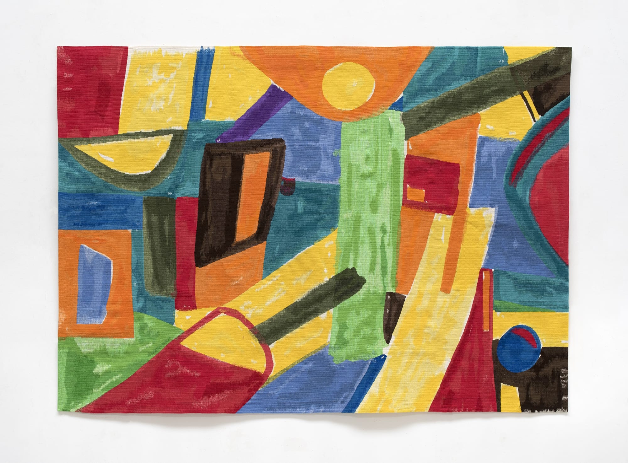 Etel Adnan Avril, 2017 Tapestry 56.7 x 78.75 inches (144 x 200 cm) Edition of 3 (GP2296)