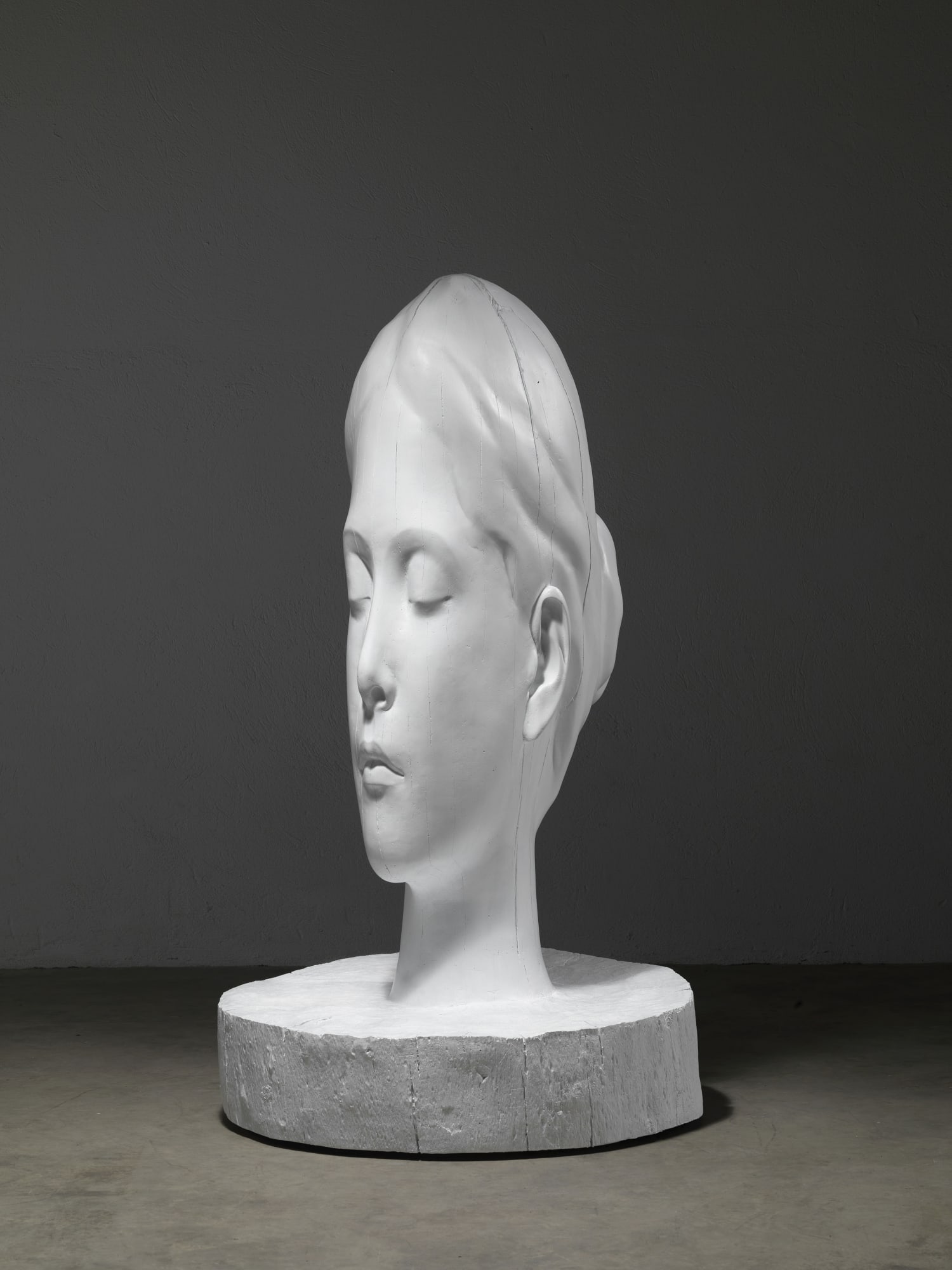 Jaume Plensa White Forest (Laura), 2015 Bronze with white patina 77.2 x 40.5 x 40.5 inches (196 x 103 x 103 cm) Edition of 5