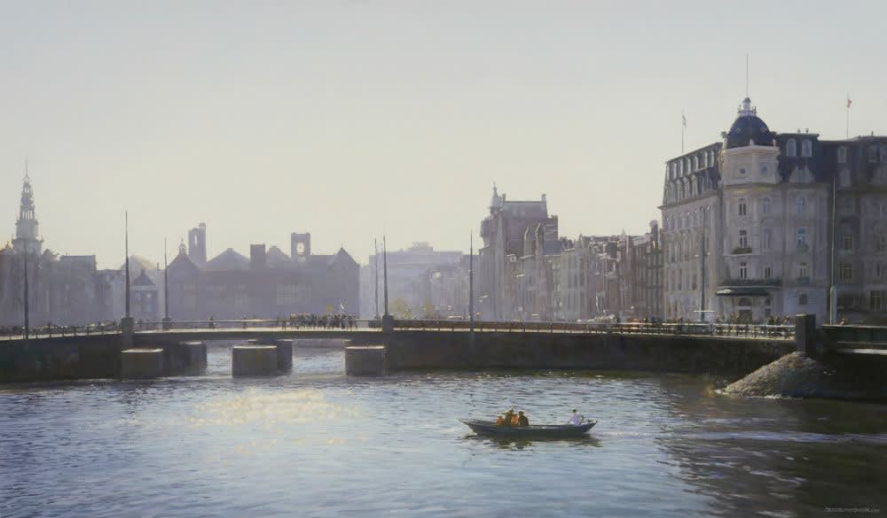 Gerard Huysman - Amsterdam - 2019 - olieverf op paneel - 95 x 56 cm