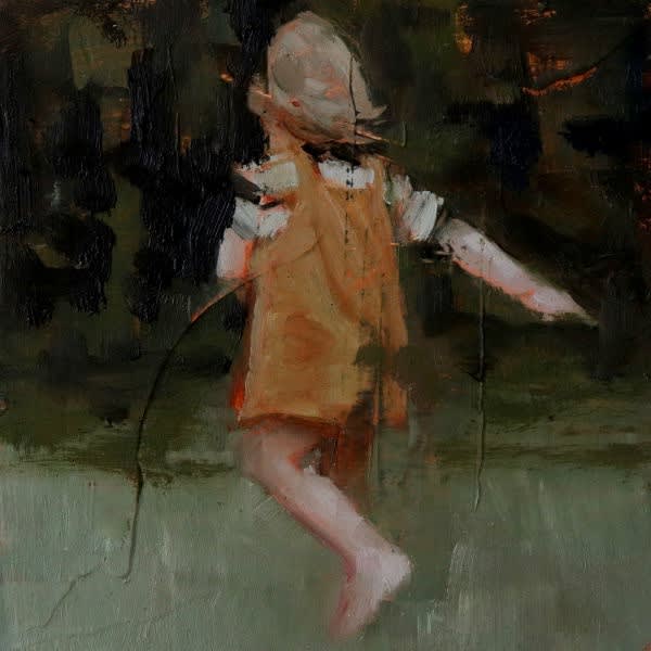 Nicolas Sanchez - Haze - 2019 - olieverf op paneel - 10 x 10 cm