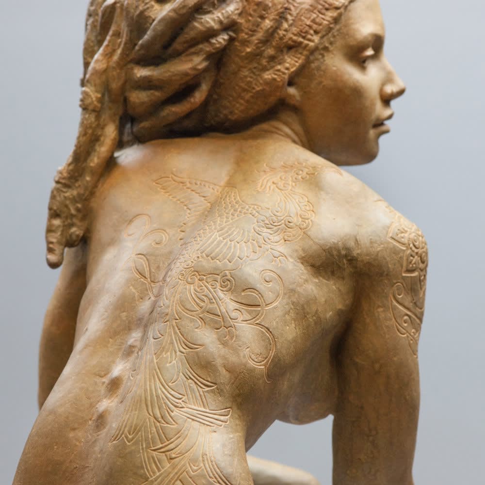 Coderch & Malavia - Walking in Beauty, detail backside - 2018 - brons - 45 x 36 x 31 cm