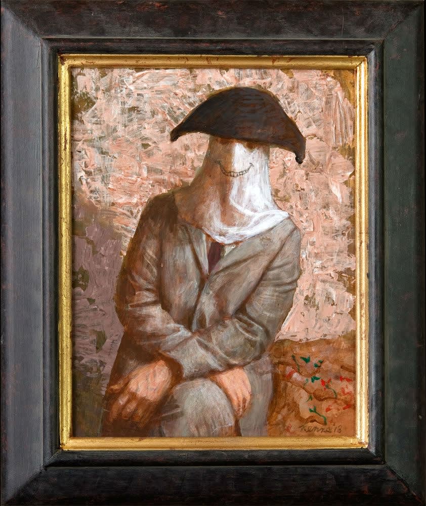 Onbekende - 2018 - Acryl op paneel - 30 x 24