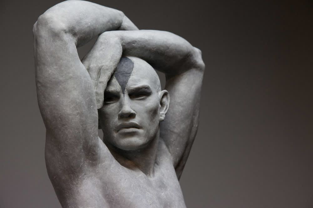 The Great Swan - detail - 2018 - gepatineerd brons - 133 x 53 x 37 cm