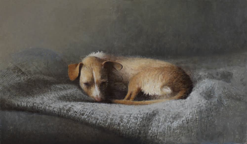 Pedro Escalona - Otto - 2018 - Olieverf op paneel - 70 x 41 cm