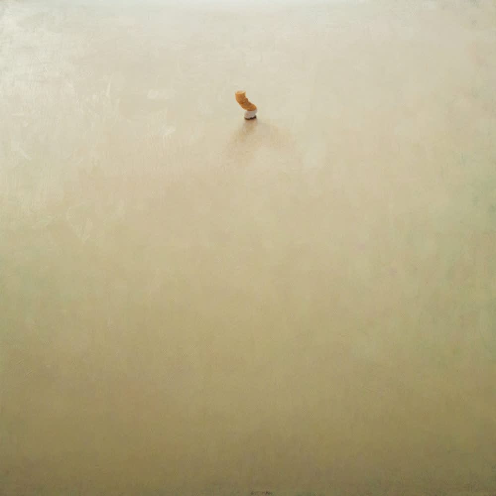 Stijn Rietman - Uit - 2017 - Olieverf op Paneel - 45 x 45 cm