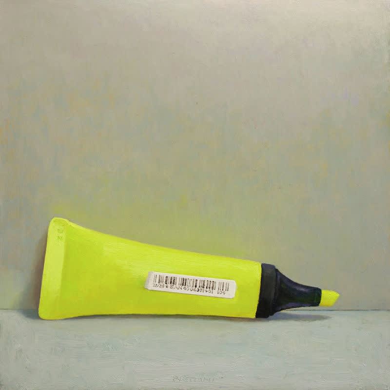 Stijn Rietman - No. 22 - 2016 - olieverf op paneel - 14,8 x 14,8 cm