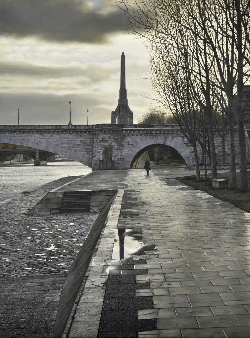 Dimitri Desiron - East - 2017 - olieverf op doek - 80 x 60 cm