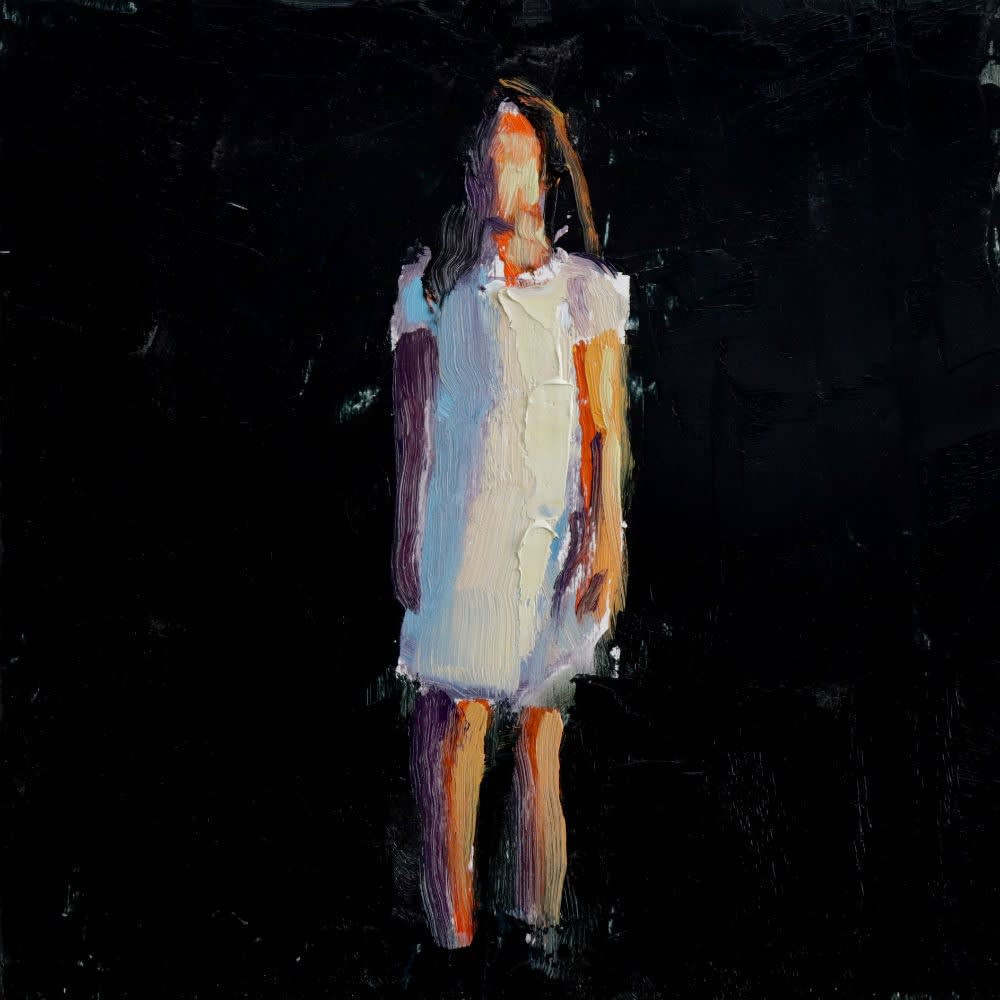 Nicolas Sanchez - The Difference (II) - 2017 - olieverf op paneel - 20 x 20 cm