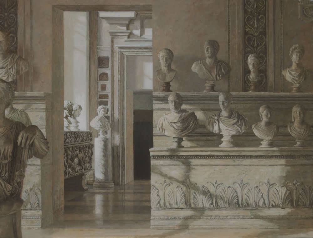 Nico Heilijgers - Oude koppen - 2016 - olieverf op paneel - 60 x 75 cm