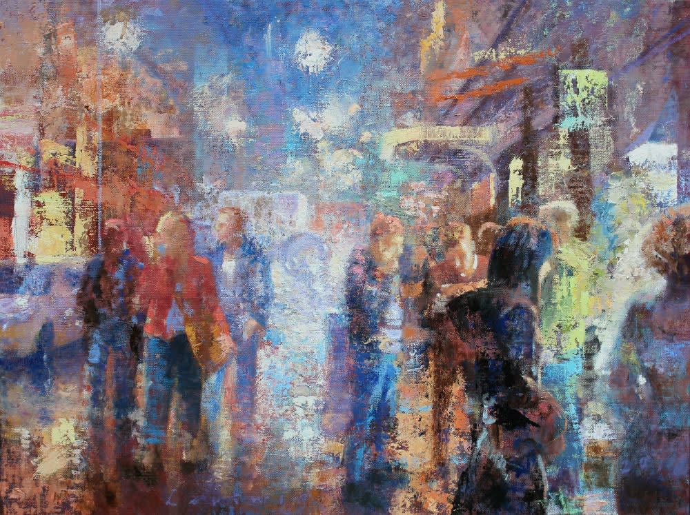 Peter Hartwig - Koets - 2016 - olieverf op linnen - 60 × 80 cm