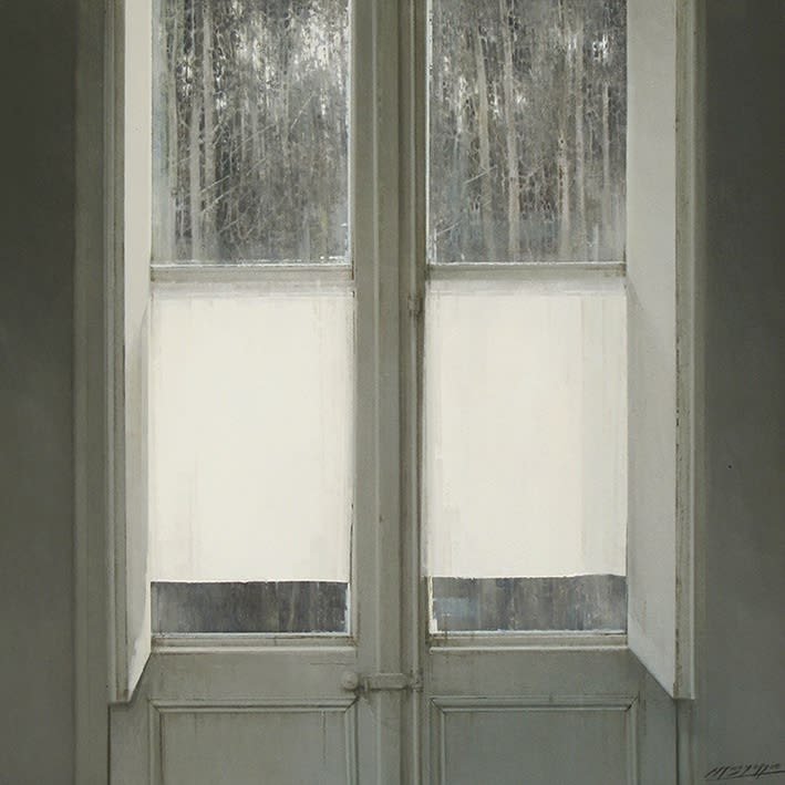 Carlos Morago - Grises - 2016 - olieverf op paneel - 50 x 50 cm