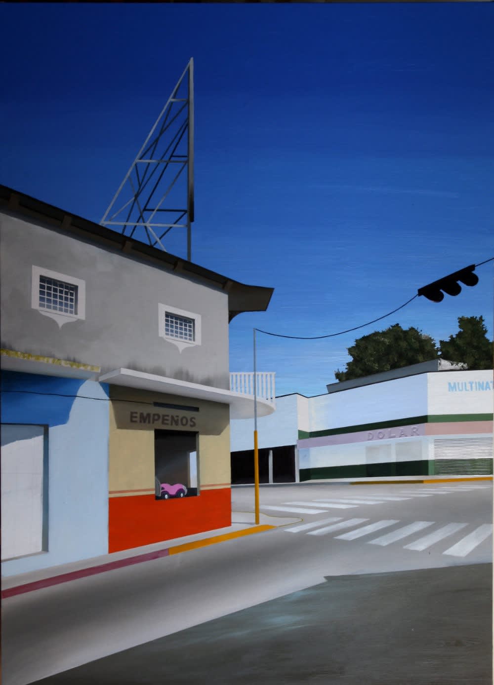 Hendrik Voerkel - Empeños - 2014 - Olie en acryl op doek - 180 x 130 cm