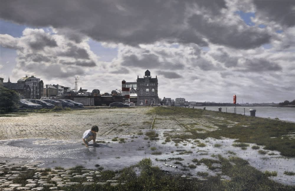 Dimitri Desiron - Still - 2016 - olieverf op doek - 90 x 140 cm