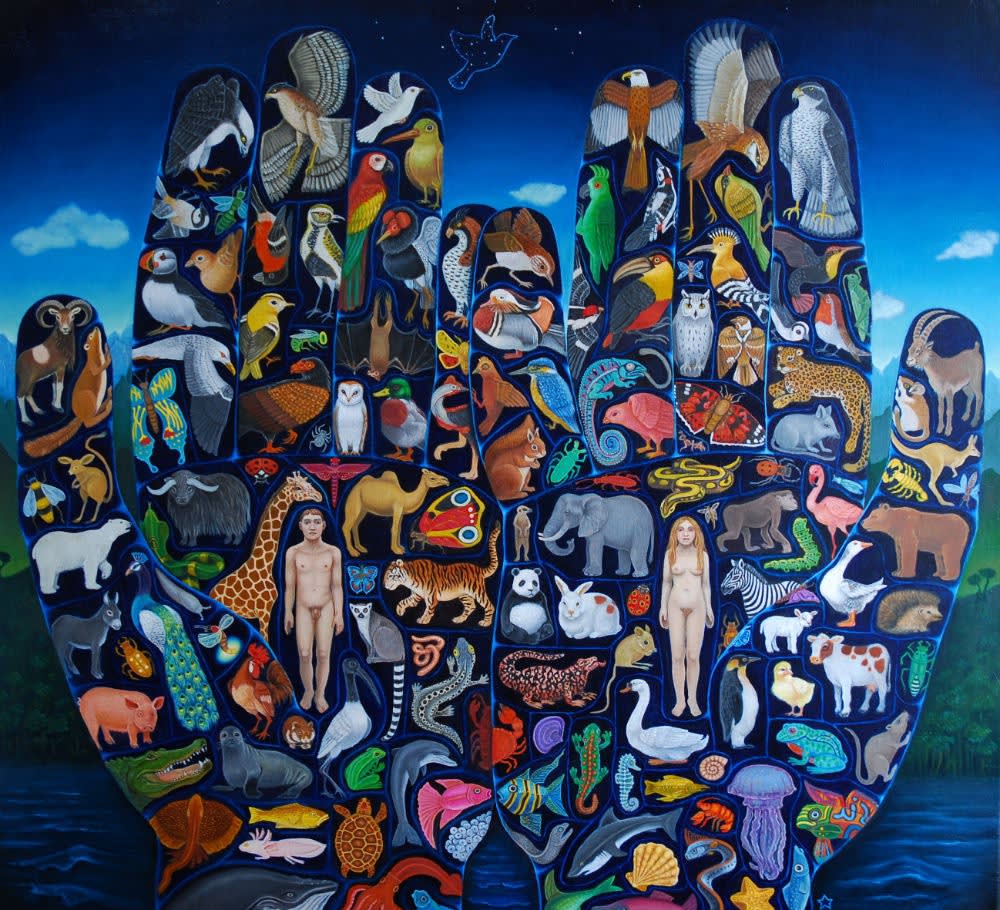 Bernardien Sternheim - De Schepping - 2016 - Olieverf op doek - 120 x 130 cm