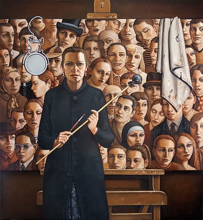 Bernardien Sternheim - You and me - 2012 - Olieverf op doek - 130 x 120 cm