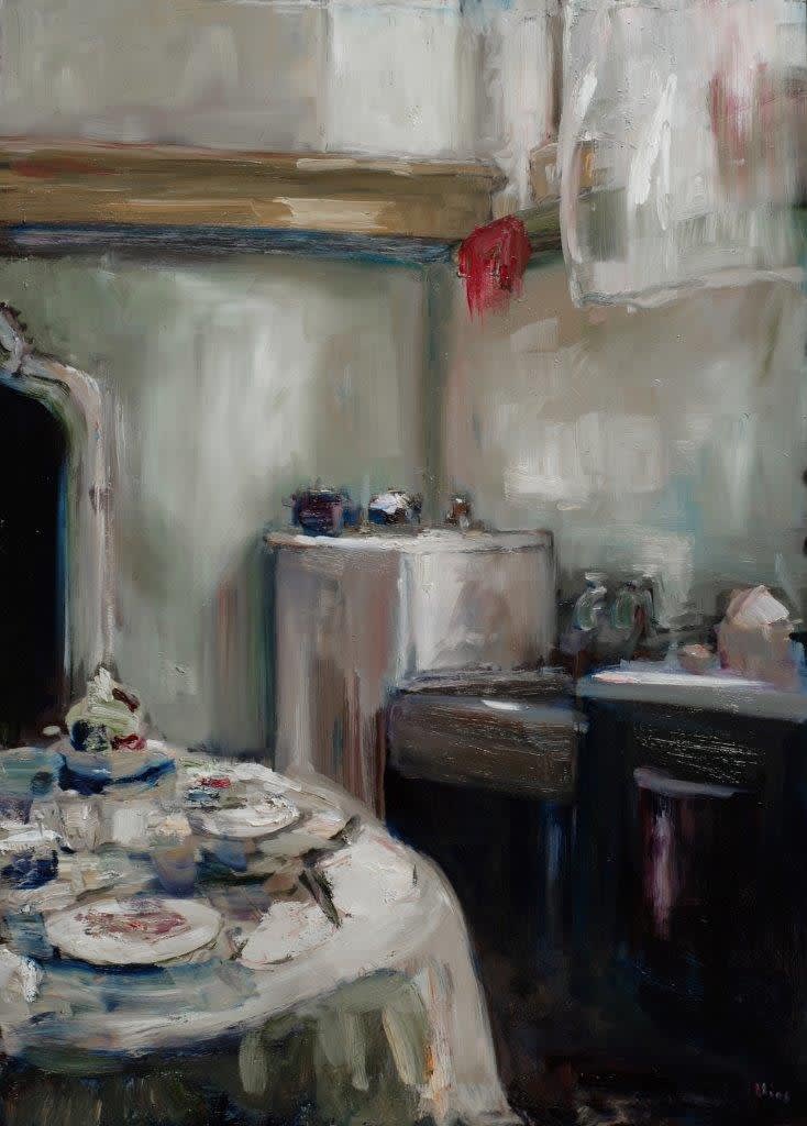 Douwe Elias - Souterrain - 2016 - Olie op paneel - 125 x 90 cm