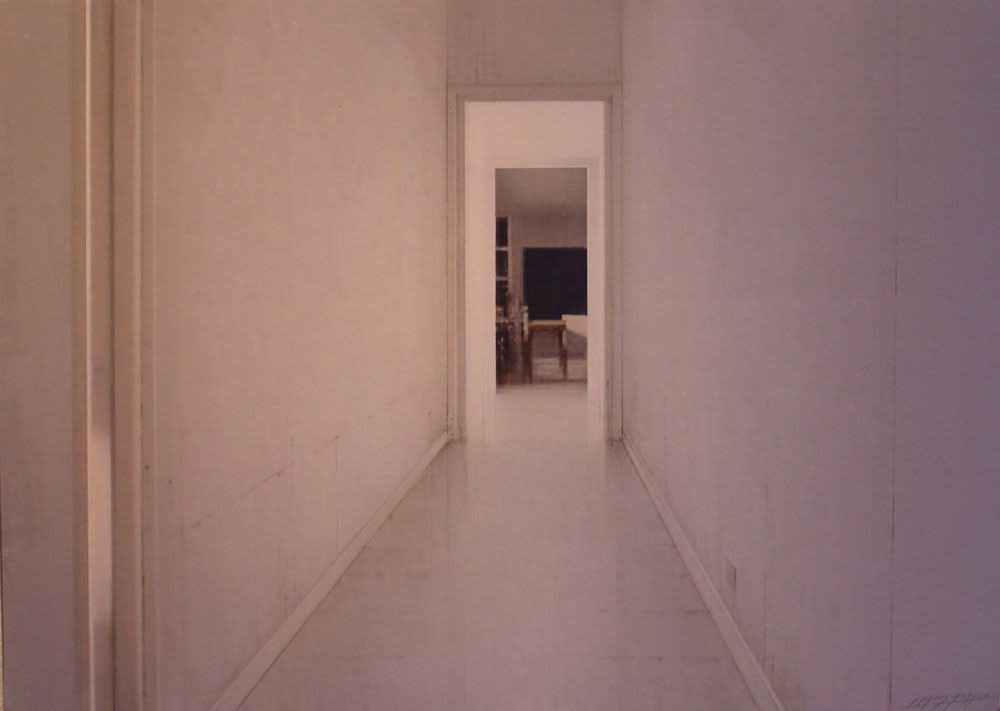 Luz en la sala - 2015 - Olieverf op paneel - 70 x 50 cm