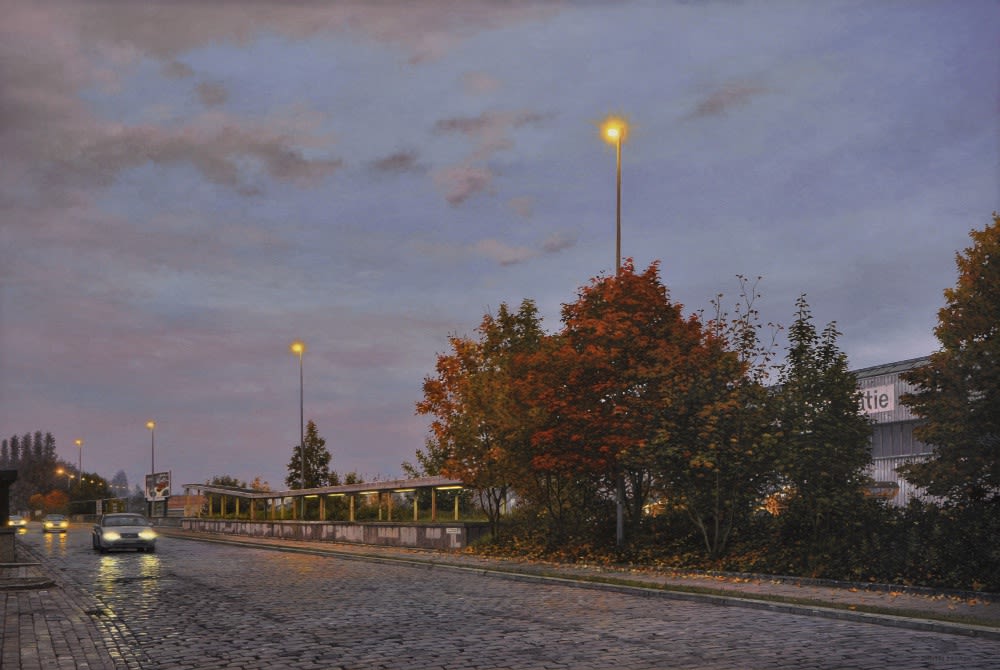 Dimitri Desiron - Dawn - 2015 - olieverf op paneel - 40 x 60 cm