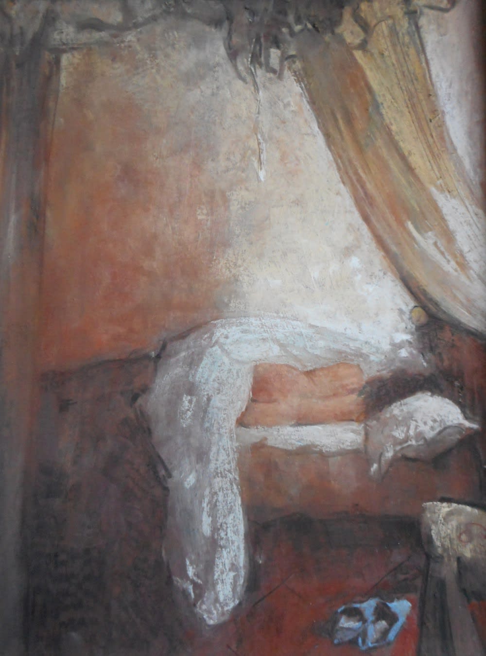 Onno Boerwinkel - Hemel(s)bed II - 2015 - pastel en gemengde techniek - 57 x 41 cm