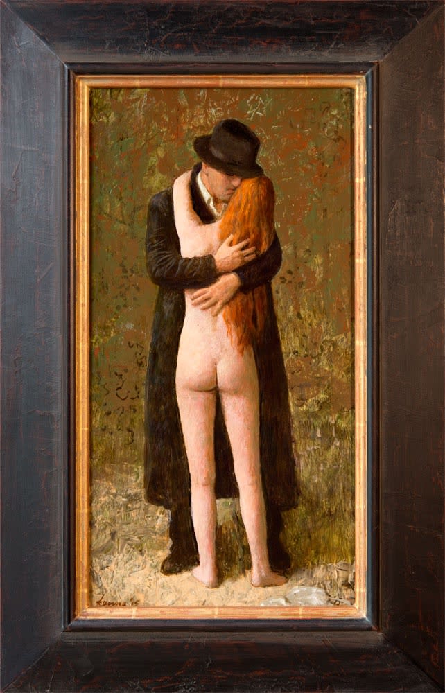 Kenne Grégoire - Sprookje - 2015 - Acryl op paneel - 50 x 25 cm