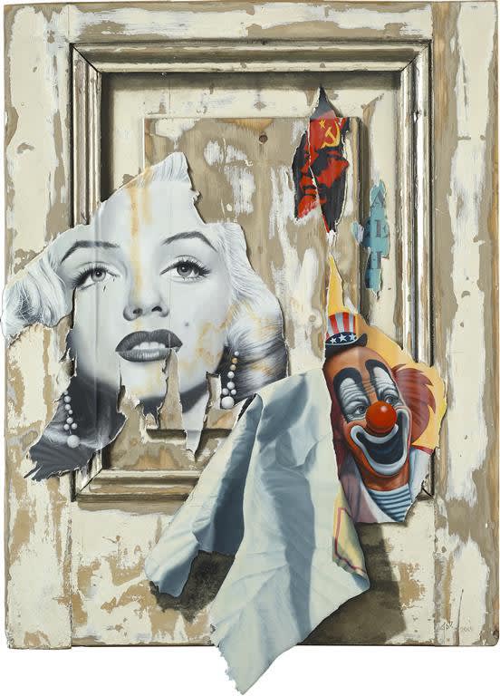 Ger Eikendal - Oude meuk - 2015 - olieverf op paneel - 55 x 72 cm