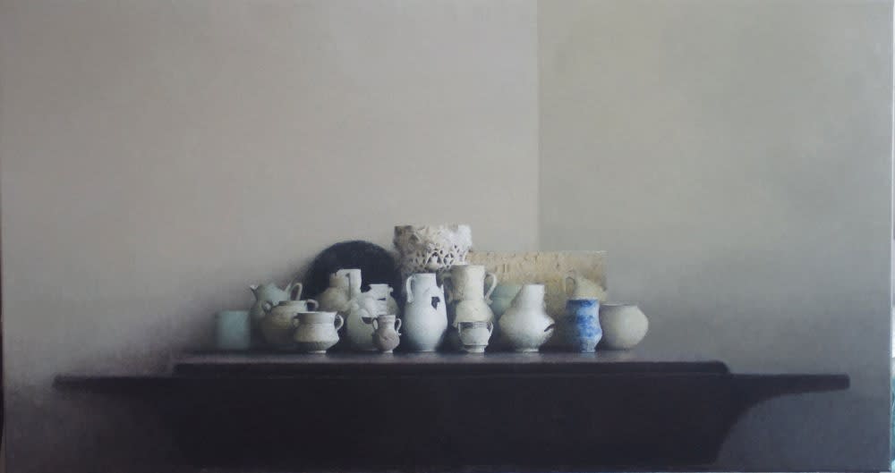 Pedro Escalona - Capitel - 2014 - olieverf op doek - 80 x 150 cm