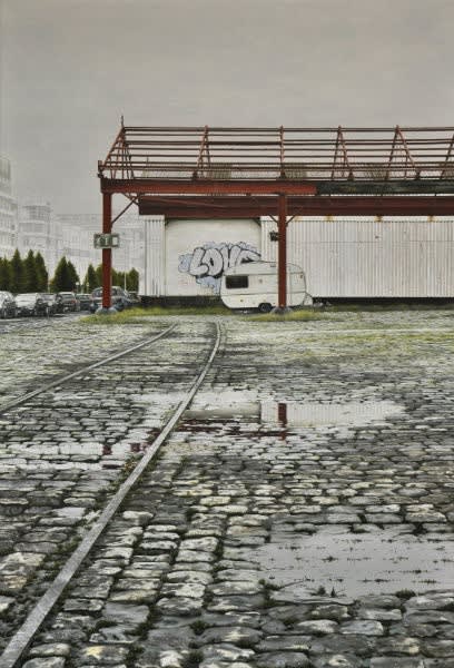 Dimitri Desiron - Love is the word - 2014 - olieverf op doek - 90 x 60 cm