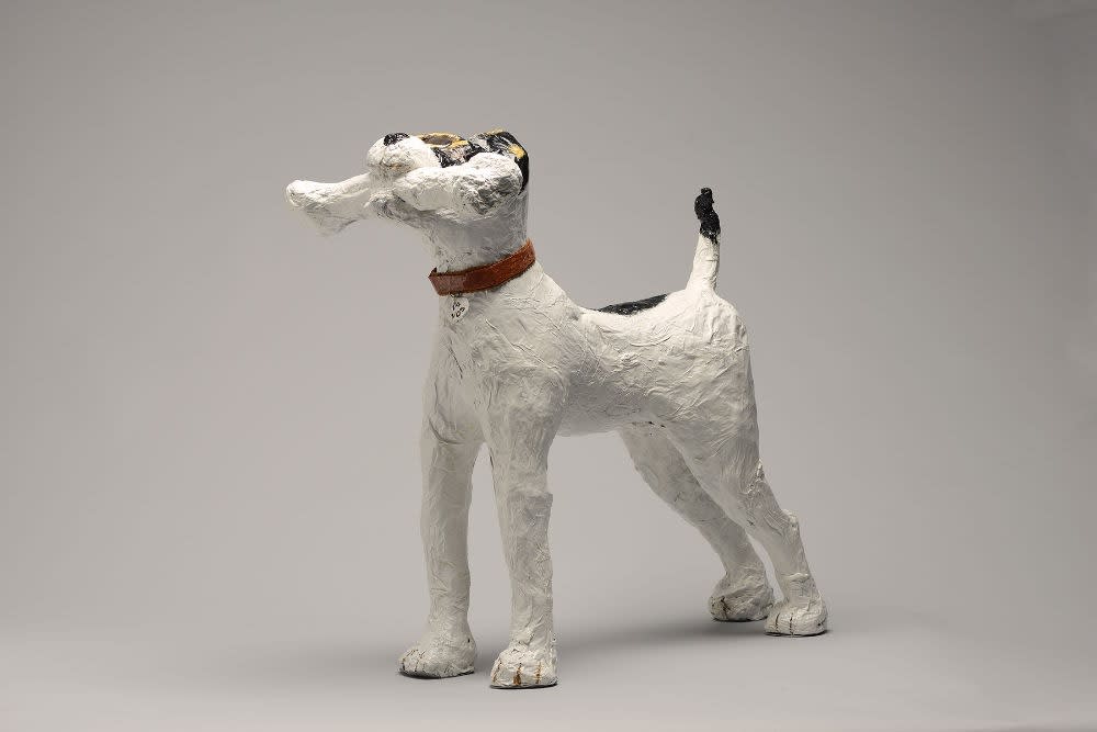 Diana Friedmann - Vos - 2014 - acrylverf en lak op papier-maché - 60 cm hoog