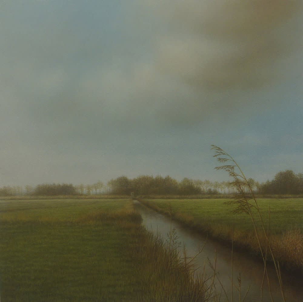 Bijna dooi - 2014 - olieverf op paneel - 30 x 30 cm